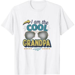image:imageI am the Cool Grandpa Funny Papa Gift TShirtWhite