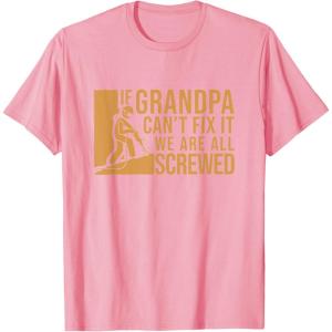 image:imageIf Grandpa Cant Fix It  Grandpa Gift TShirtPink