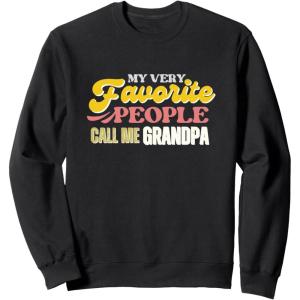 image:imageMy Very Favorite People  Grandpa Gift SweatshirtBlack