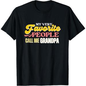 image:imageMy Very Favorite People  Grandpa Gift TShirtBlack