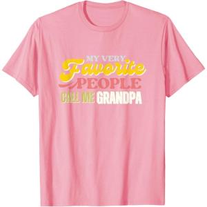 image:imageMy Very Favorite People  Grandpa Gift TShirtPink