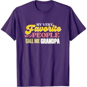image:imageMy Very Favorite People  Grandpa Gift TShirtPurple