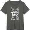 image:imageCat Lady  Great gift for Pet Lovers TShirtAsphalt Grey