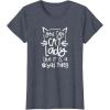 image:imageCat Lady  Great gift for Pet Lovers TShirtHeather Blue