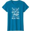 image:imageCat Lady  Great gift for Pet Lovers TShirtSapphire Blue