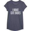 image:imageI Make Cute Babies  FunnyGift for Dad TShirtHeather Blue