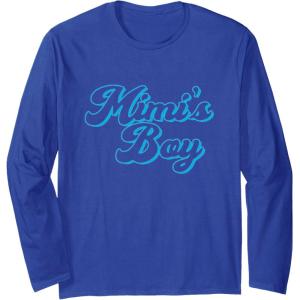 image:imageMimis Boy  Grandmother Mimi and Gigi Gifts Long Sleeve TShirtRoyal Blue
