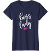image:imageBoss Lady  Great gift for Women Friends Mom TShirtNavy Blue