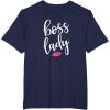 image:imageBoss Lady  Great gift for Women Friends Mom TShirtNavy Blue