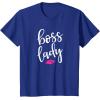 image:imageBoss Lady  Great gift for Women Friends Mom TShirtRoyal Blue