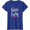 image:imageBoss Lady  Great gift for Women Friends Mom TShirtRoyal Blue