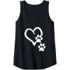 image:imageHeart and Paws  Great Gift for Pet Lovers Tank TopBlack
