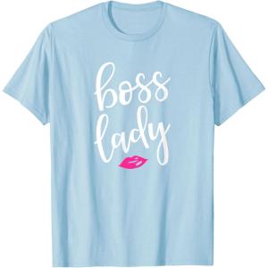 image:imageBoss Lady  Great gift for Women Friends Mom TShirtBaby Blue