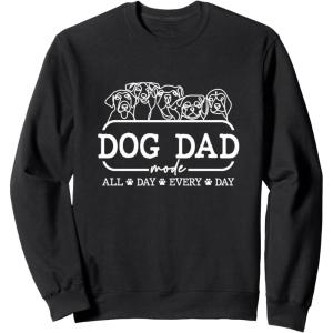 image:imageDog Dad Mode  Dog Dad Gift SweatshirtBlack