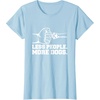 image:imageLess People More Dogs  Dog Dad Gift TShirtBaby Blue