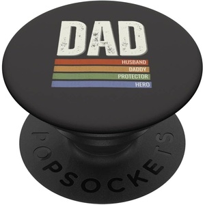 image:imageDad Husband Daddy Protector Hero Gift PopSockets Swappable PopGripStandard