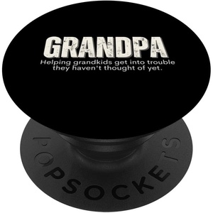 image:imageGrandpa Helping Grandkds Get Into Trouble  Grandpa Gift PopSockets Standard PopGripStandard