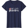 image:imageOne Loved Grandma Heart Gift TShirtNavy Blue