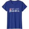 image:imageOne Loved Grandma Heart Gift TShirtRoyal Blue