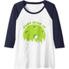 image:imageJust Dink It  Pickleball Gift Raglan Baseball TeeNavy BlueWhite