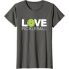 image:imageLove Pickleball  Pickleball Gift TShirtAsphalt Grey
