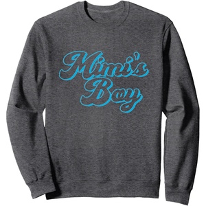 image:imageMimis Boy  Grandmother Mimi and Gigi Gifts SweatshirtDark Heather Grey