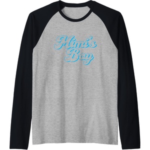 image:imageMimis Boy  Grandmother Mimi and Gigi Gifts Raglan Baseball TeeBlackAthletic Heather