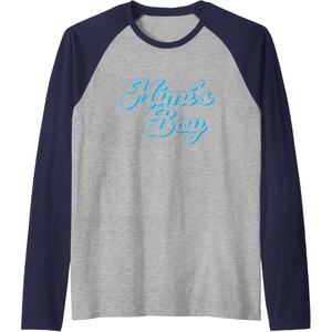image:imageMimis Boy  Grandmother Mimi and Gigi Gifts Raglan Baseball TeeNavy BlueAthletic Heather