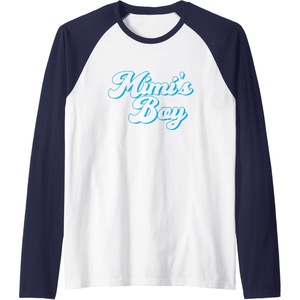 image:imageMimis Boy  Grandmother Mimi and Gigi Gifts Raglan Baseball TeeNavy BlueWhite
