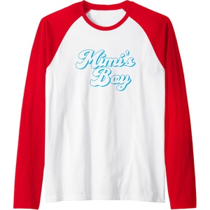 image:imageMimis Boy  Grandmother Mimi and Gigi Gifts Raglan Baseball TeeRedWhite