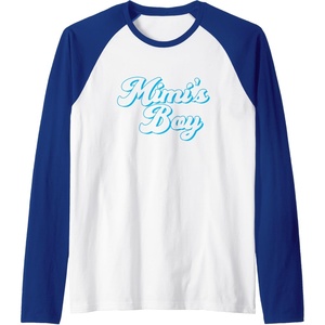 image:imageMimis Boy  Grandmother Mimi and Gigi Gifts Raglan Baseball TeeRoyal BlueWhite