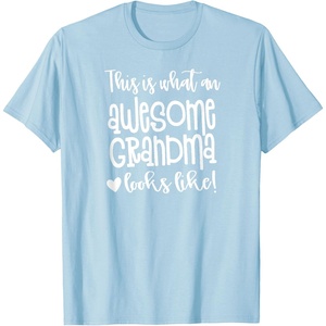 image:imageAwesome Grandma  Great gift for Grandmas Nanas and More TShirtBaby Blue