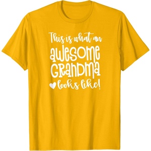 image:imageAwesome Grandma  Great gift for Grandmas Nanas and More TShirtGolden Yellow