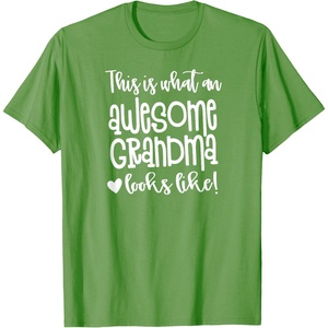 image:imageAwesome Grandma  Great gift for Grandmas Nanas and More TShirtGrass Green