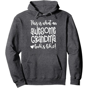 image:imageAwesome Grandma  Great gift for Grandmas Nanas and More Pullover HoodieDark Heather Grey