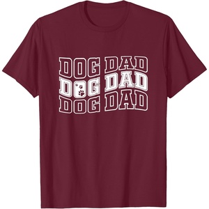 image:imageDog Dad  Dog Dad Gift TShirtBurgundy