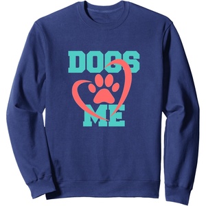 image:imageDogs Love Me  Dog Dad Gift SweatshirtNavy Blue