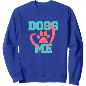 image:imageDogs Love Me  Dog Dad Gift SweatshirtRoyal Blue