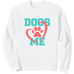 image:imageDogs Love Me  Dog Dad Gift SweatshirtWhite