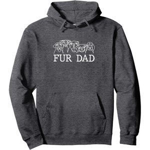 image:imageFur Dad  Dog Dad Gift Pullover HoodieDark Heather Grey