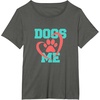image:imageDogs Love Me  Dog Dad Gift TShirtAsphalt Grey