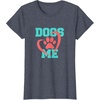 image:imageDogs Love Me  Dog Dad Gift TShirtHeather Blue