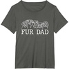 image:imageFur Dad  Dog Dad Gift TShirt for Men WomenAsphalt Grey