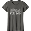 image:imageFur Dad  Dog Dad Gift TShirt for Men WomenAsphalt Grey