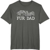 image:imageFur Dad  Dog Dad Gift TShirt for Men WomenAsphalt Grey