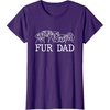 image:imageFur Dad  Dog Dad Gift TShirt for Men WomenPurple
