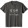 image:imageNot a Hugger Funny Cactus Gifts for Her TeensGirls TShirtAsphalt Grey