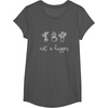 image:imageNot a Hugger Funny Cactus Gifts for Her TeensGirls TShirtAsphalt Grey