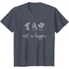 image:imageNot a Hugger Funny Cactus Gifts for Her TeensGirls TShirtHeather Blue
