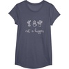 image:imageNot a Hugger Funny Cactus Gifts for Her TeensGirls TShirtHeather Blue